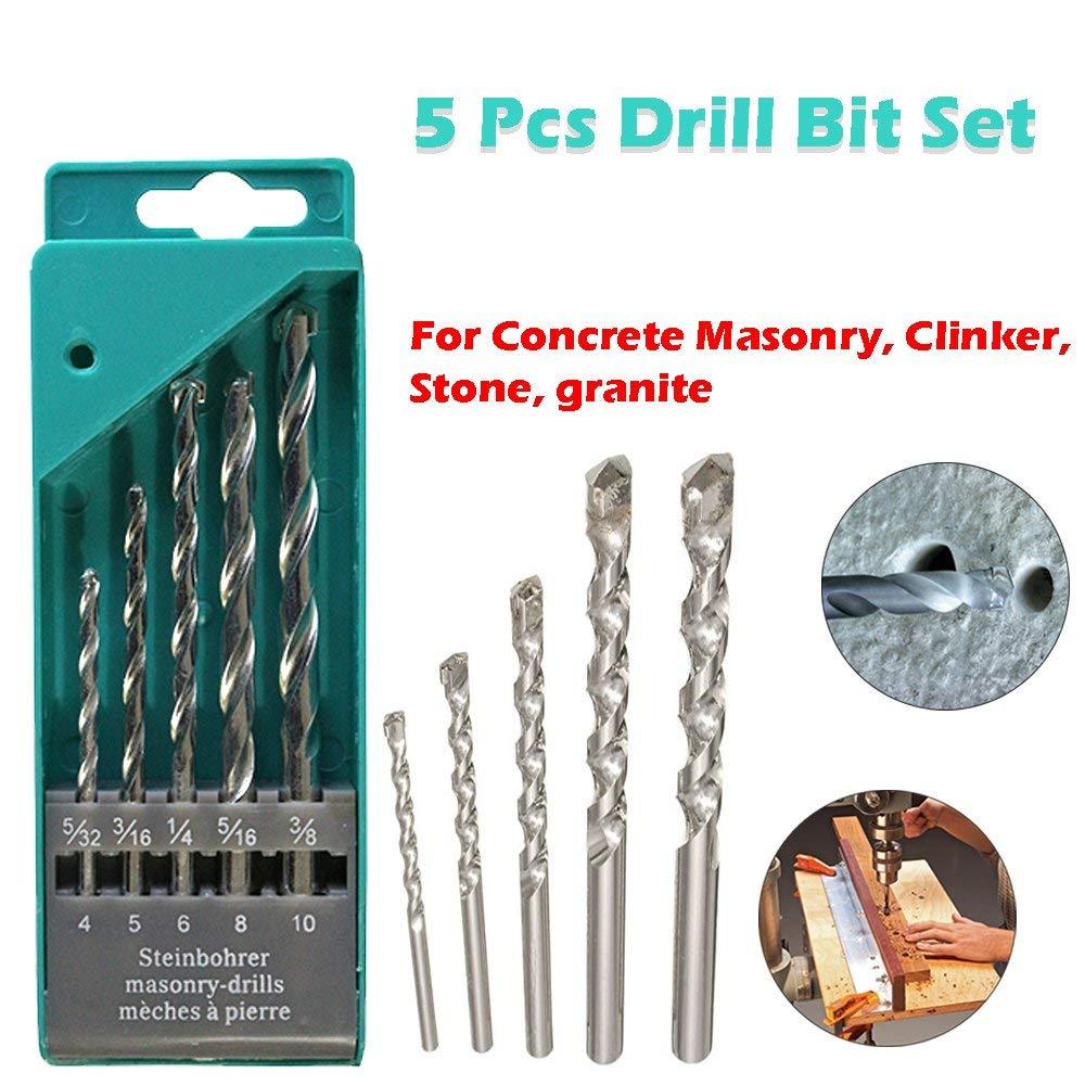 0416 Metal Drill Bit Set (Multicolor, 5-Piece) - SkyShopy 0416 Metal Drill Bit Set (Multicolor, 5-Piece) - SkyShopy